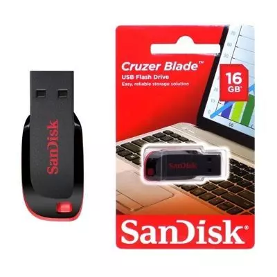 Pendrive SanDisk Cruzer Blade 16GB