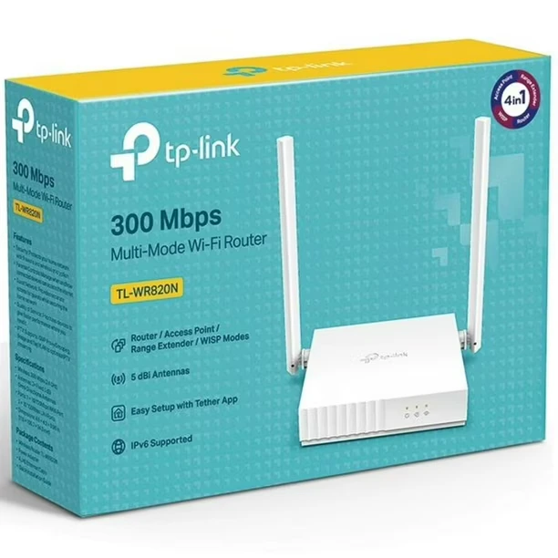 Router Wi-Fi multimodo TL-WR820N 300 Mbps 4 modos en 1